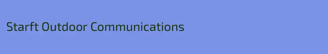 Starft Outdoor Communications